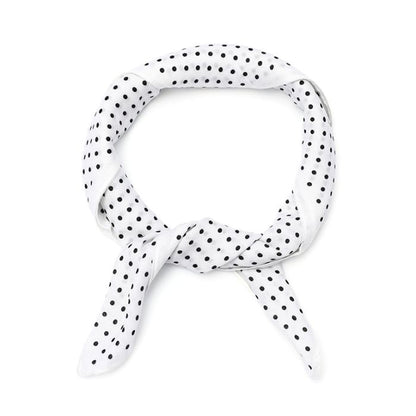 Sjaaltje Dots Wit voor dames