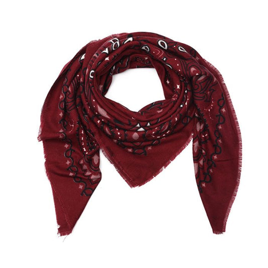 Scarf Coco Bordeaux voor dames