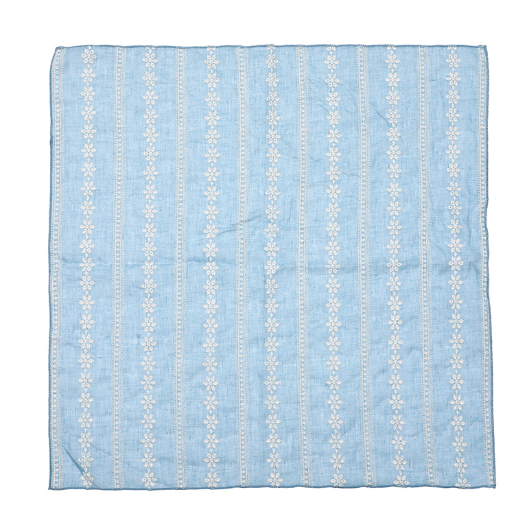 Sjaaltje Cotton Lightblue voor dames