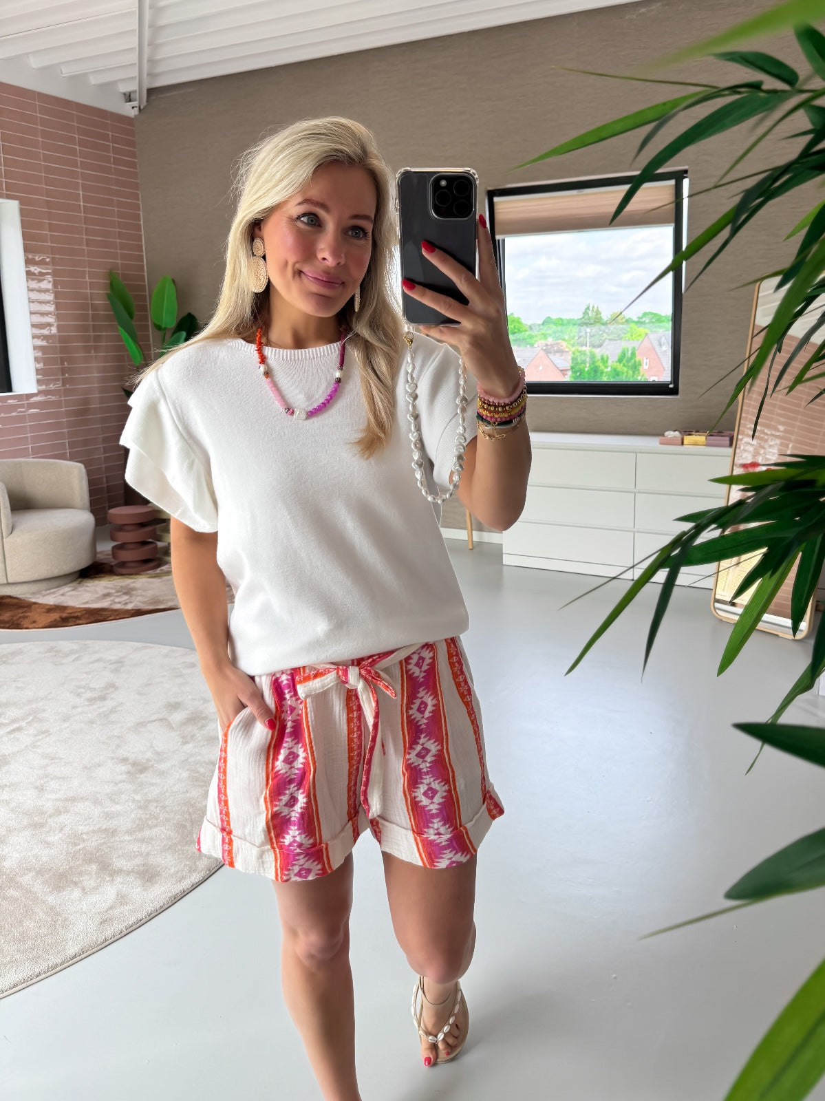 Top Lina Wit voor dames