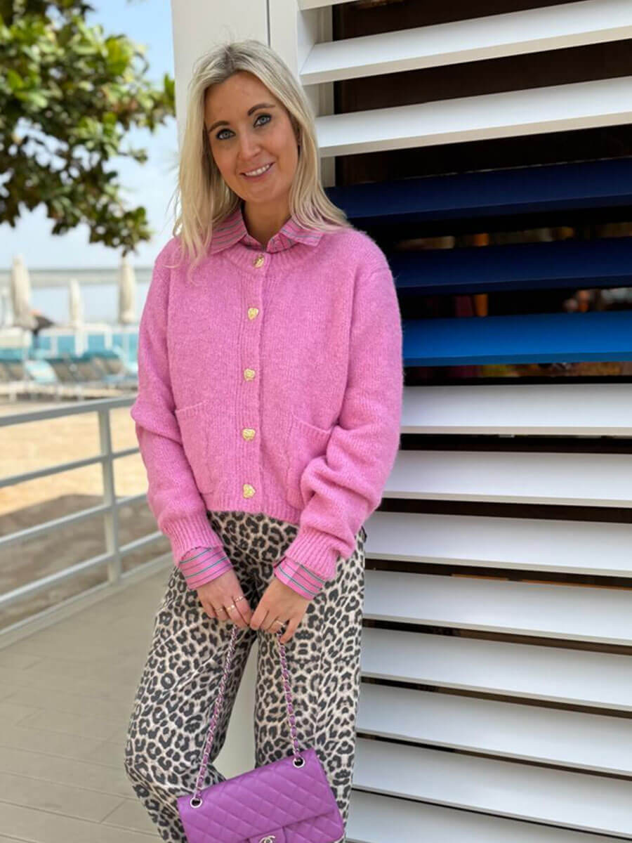 Vest Maud Roze voor dames