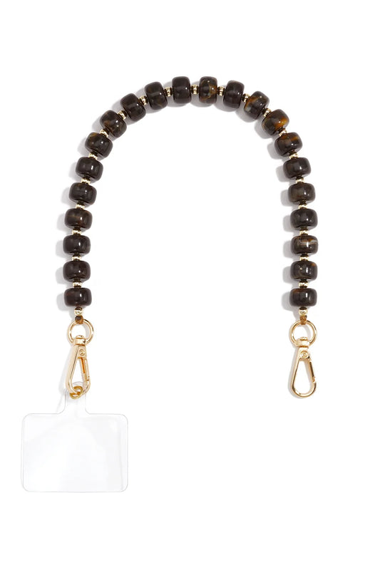 Telefoonkoord Coin Darkbrown voor dames