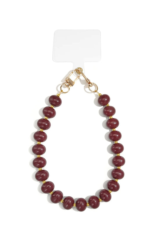 Telefoonkoord Emily Bordeaux voor dames