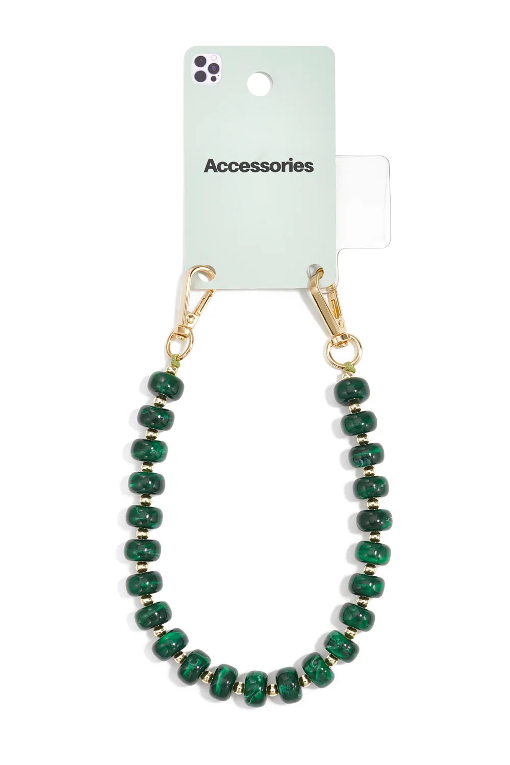 Telefoonkoord Coin Green voor dames