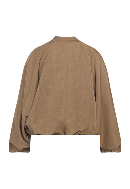 Jacket Garwin Zipper Sand voor dames