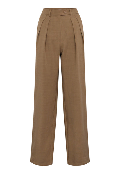 Pants Garwin Wide Leg Sand voor dames