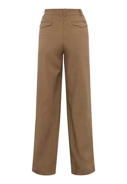 Pants Garwin Wide Leg Sand voor dames