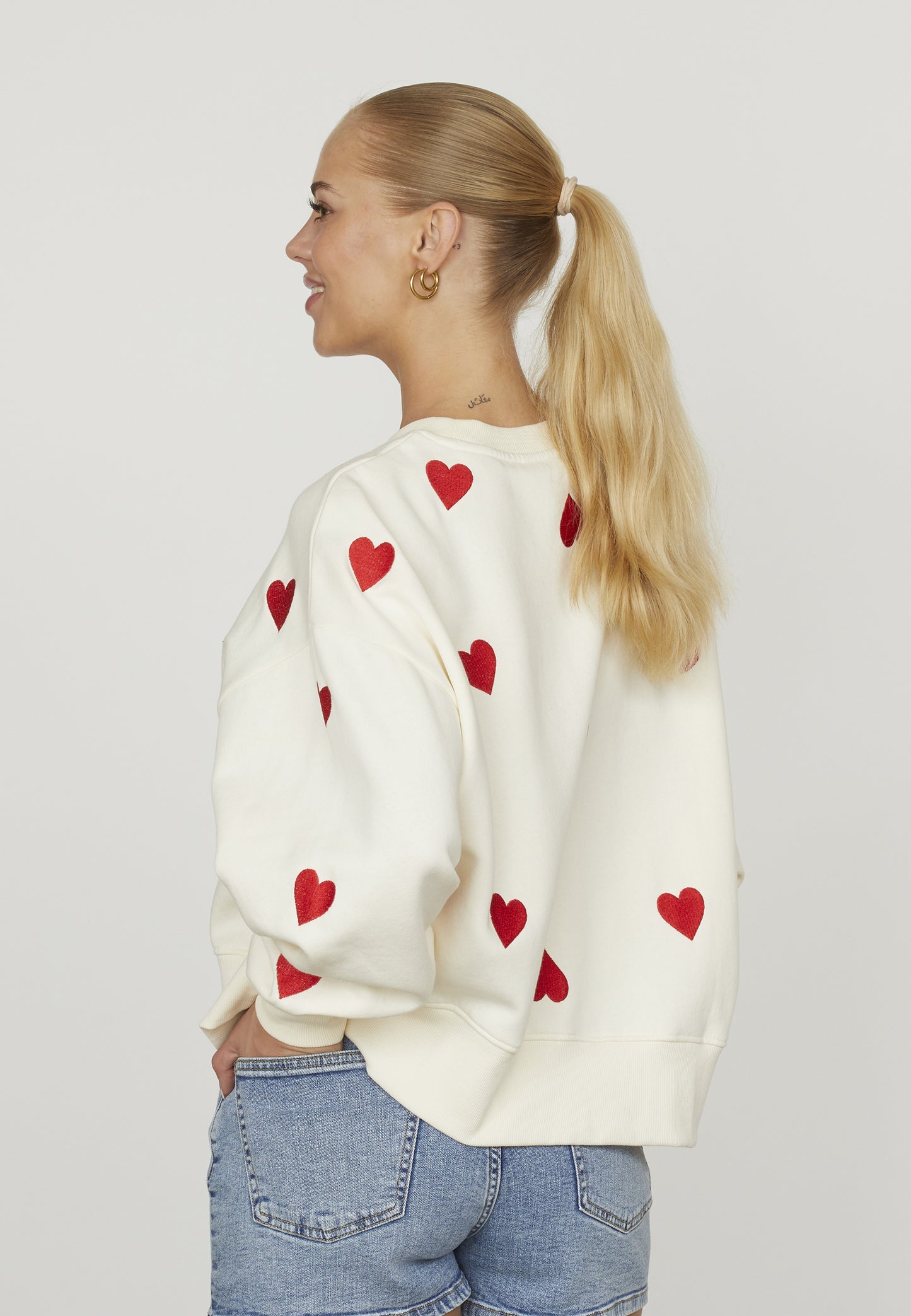 Sweater Marlou Offwhite voor dames