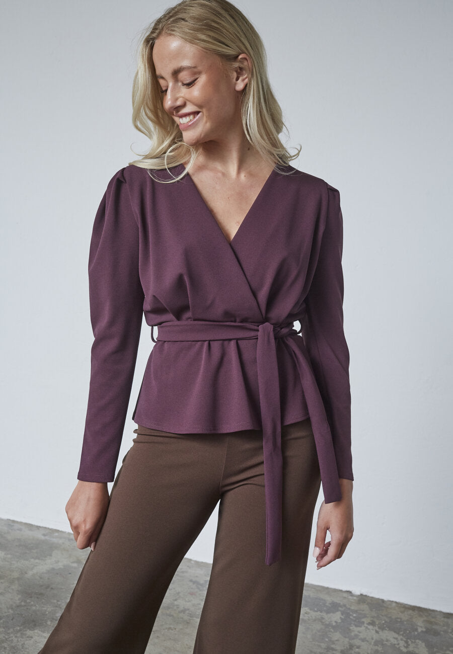 Top Nasa Bordeaux voor dames
