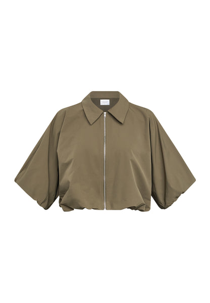 Jacket Nelly Army green voor dames