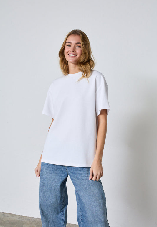 T-shirt Veda White voor dames